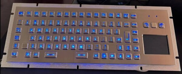 کیبورد صنعتی PGT-BackLight(Steel)TP - Image 6