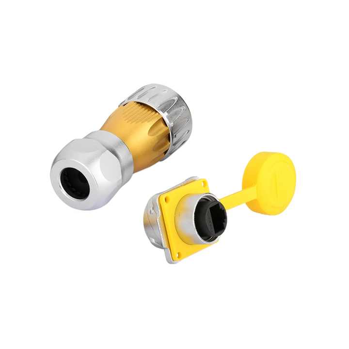 4 کانکتور (LAN (RJ45 صنعتی - نظامی - Image 5